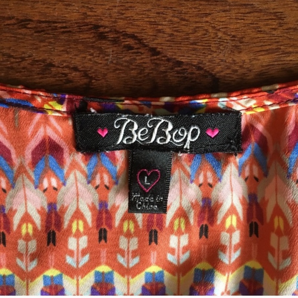 Vibrant Multi Color Print Summer Dress - Picture 5 of 6